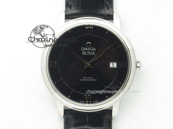 0523 Attractive De Ville Prestige Ladies 32.7mm SS MKF 1:1 Best Edition White Dial Roman Markers on SS YG Bracelet MIYOTA 7965